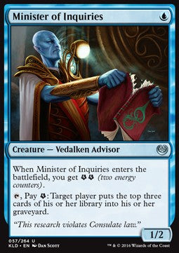 Ministro delle Inchieste - Kaladesh (Uncommon) [KLD-57]