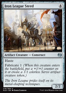 Destriero della Lega di Ferro - Kaladesh (Uncommon) [KLD-219]