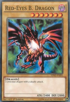 Drago Nero Occhi Rossi - I Deck Leggendari II (Common) [LDK2-J01]