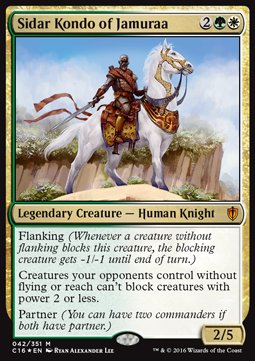 Sidar Kondo di Jamuraa - Commander 2016 (Mythic) [C16-42]