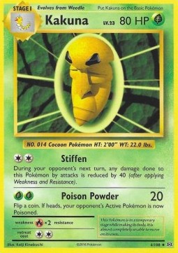 Kakuna - Evoluzioni (Uncommon) [EVO-6]