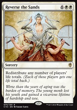 Invertire la Sabbia - Commander 2016 (Rare) [C16-75]