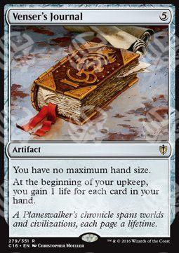 Diario di Venser - Commander 2016 (Rare) [C16-279]