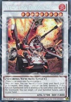 Vermillion Dragon Mech - Invasion: Vengeance (Secret Rare) [INOV-081]