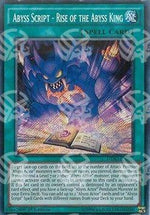 Sceneggiatura dell'Abisso - Ascesa del Re dell'Abisso - Soldati del Destino (Secret Rare) [DESO-027]