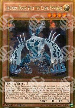 Indiora Volt Destino l'Imperatore Cubico - The Dark Side of Dimensions Movie Pack (Gold Rare) [MVP1-G38]