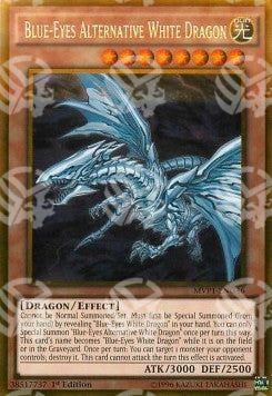 Drago Bianco Alternativo Occhi Blu - The Dark Side of Dimensions Movie Pack (Gold Rare) [MVP1-G46]