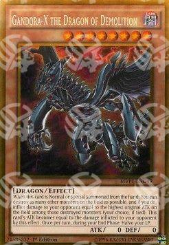 Gandora-X, il Drago della Demolizione - The Dark Side of Dimensions Movie Pack (Gold Rare) [MVP1-G49]