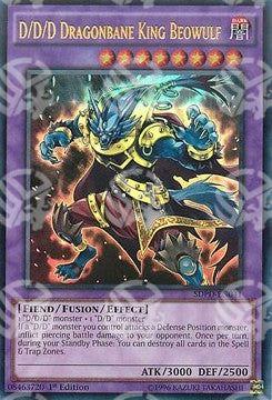 D/D/D Dragonbane King Beowulf - Structure Deck: Pendulum Domination (Ultra Rare) [SDPD-041]