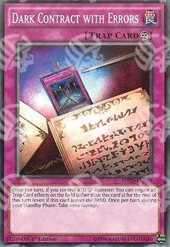 Contratto Oscuro con Errori - Structure Deck: Pendulum Domination (Common) [SDPD-036]