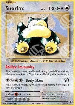 Snorlax - XY Black Star Promos (Promo) [XYPR-179]