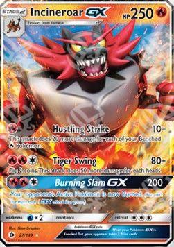Incineroar GX - Sole e Luna (Ultra Rare) [SUM-27]