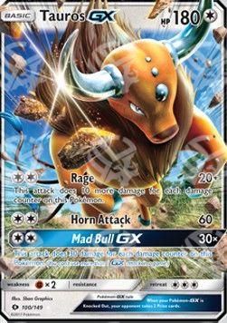 Tauros GX - Sole e Luna (Ultra Rare) [SUM-100]