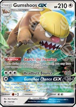 Gumshoos GX - Sole e Luna (Ultra Rare) [SUM-110]