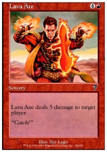 Ascia di Lava - Settima Edizione (Common) [7ED-199]