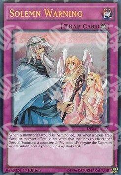 Avvertimento Solenne - Duelist Saga (Ultra Rare) [DUSA-085]