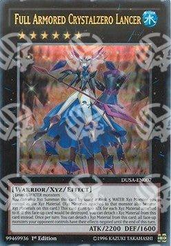 Lanciere Crystalzero Armatura Completa - Duelist Saga (Ultra Rare) [DUSA-007]