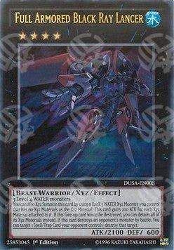 Lanciere Raggio Nero Armatura Completa - Duelist Saga (Ultra Rare) [DUSA-008]