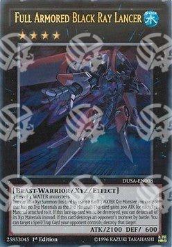 Lanciere Raggio Nero Armatura Completa - Duelist Saga (Ultra Rare) [DUSA-008]