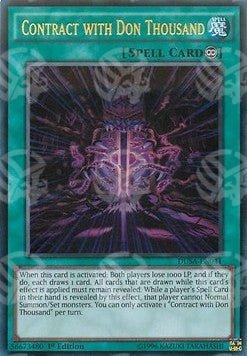 Contract with Don Thousand - Duelist Saga (Ultra Rare) [DUSA-041]