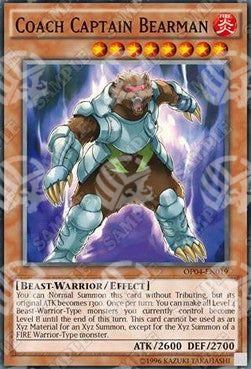Capitano Allenatore Orsouomo - OTS Buste da Torneo 4 (Common) [OP04-019]