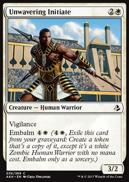 Iniziato Incrollabile - Amonkhet (Common) [AKH-36]