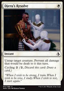Determinazione di Djeru - Amonkhet (Common) [AKH-11]