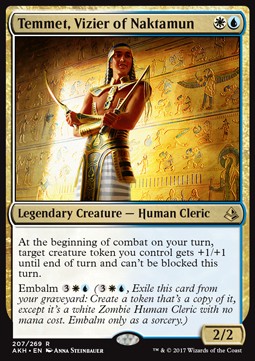 Temmet, Visir di Naktamun - Amonkhet (Rare) [AKH-207]