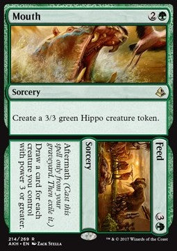 Bocca // Sfamare - Amonkhet (Rare) [AKH-214]