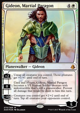 Gideon, Paradigma Marziale - Amonkhet (Mythic) [AKH-270]