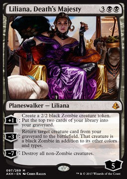 Liliana, Maestà della Morte - Amonkhet (Mythic) [AKH-97]