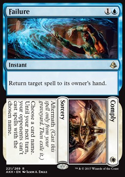 Mancato // Adempimento - Amonkhet (Rare) [AKH-221]