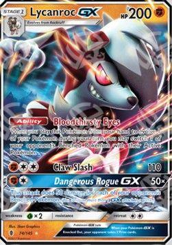 Lycanroc GX - Guardiani Nascenti (Ultra Rare) [GRI-74]