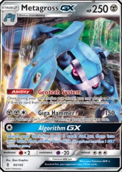 Metagross GX - Guardiani Nascenti (Ultra Rare) [GRI-85]