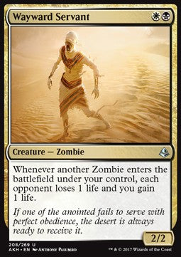 Servo Disobbediente - Amonkhet (Uncommon) [AKH-208]