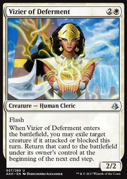 Visir della Dilazione - Amonkhet (Uncommon) [AKH-37]