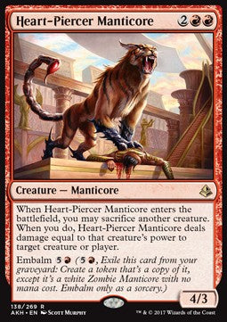 Manticora Trafiggicuore - Amonkhet (Rare) [AKH-138]