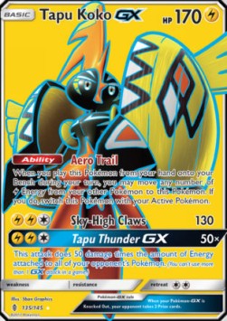 Tapu Koko GX - Guardiani Nascenti (Ultra Rare) [GRI-135]