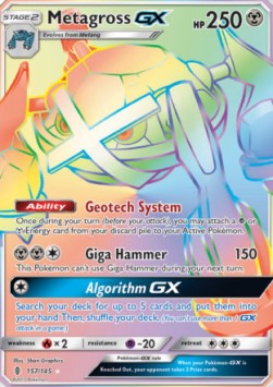 Metagross GX - Guardiani Nascenti (Secret Rare) [GRI-157]