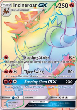 Incineroar GX - Guardiani Nascenti (Secret Rare) [GRI-147]