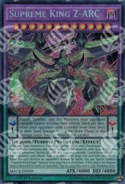 Re Supremo Z-ARC - Maximum Crisis (Secret Rare) [MACR-039]