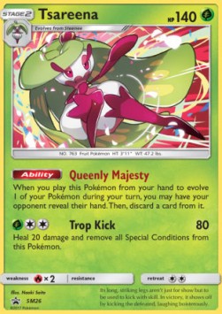 Tsareena - SM Black Star Promos (Promo) [SM-26]