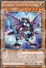 Cipher Rapace Gemello - Duelist Pack: Dimensional Guardians (Rare) [DPDG-036]