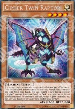 Cipher Rapace Gemello - Duelist Pack: Dimensional Guardians (Rare) [DPDG-036]
