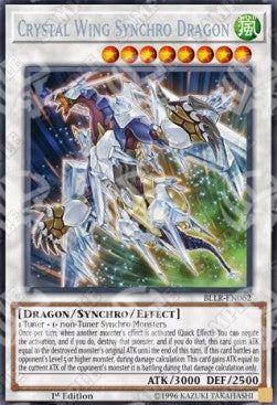 Drago Synchro Ala Cristallo - Battaglie della Leggenda: Vendetta della Luce (Secret Rare) [BLLR-062]