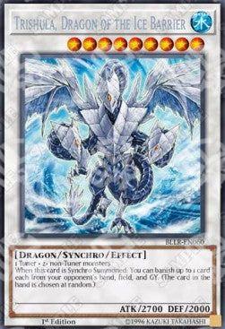 Trishula, Drago della Barriera di Ghiaccio - Battaglie della Leggenda: Vendetta della Luce (Secret Rare) [BLLR-060]