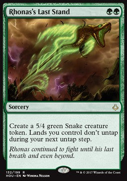 Ultima Resistenza di Rhonas - L’Era della Rovina (Rare) [HOU-132]