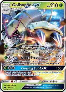 Golisopod GX - Ombre Infuocate (Ultra Rare) [BUS-17]