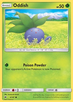 Oddish - Ombre Infuocate (Common) [BUS-4]