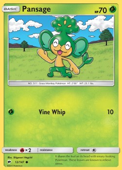 Pansage - Ombre Infuocate (Common) [BUS-12]